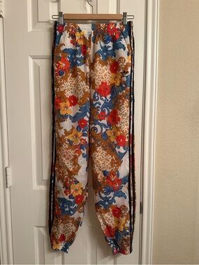 Adidas x HER Studio London Floral Multicolor Print Drawstring Joggers Track pant